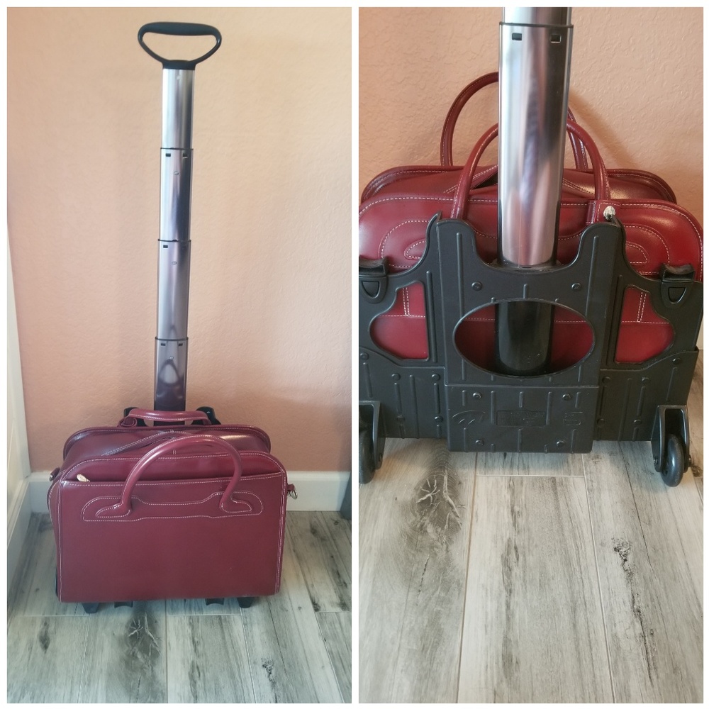 McKlein Leather Laptop Travel Bag